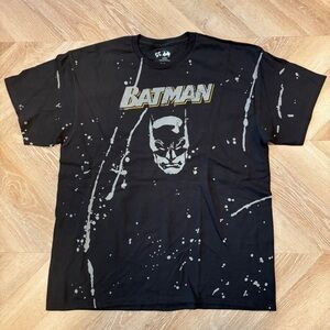 XL Mad Engine Black Batman Tee